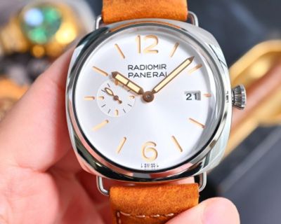 PANERAI Radiomir Solid Stainless Steel 316L Silver Dial Watch